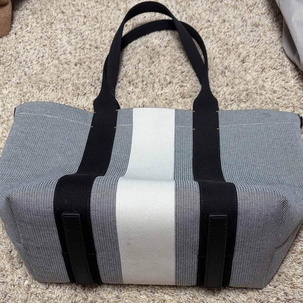 Stylish Gray and Black  Tote Bag